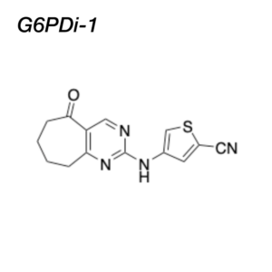 Chemical diagram of G6PDi-1