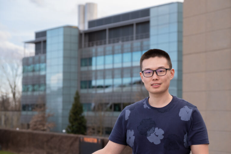 Kuo Zhao, a fifth-year graduate student in the Knowles Lab and lead author on the paper