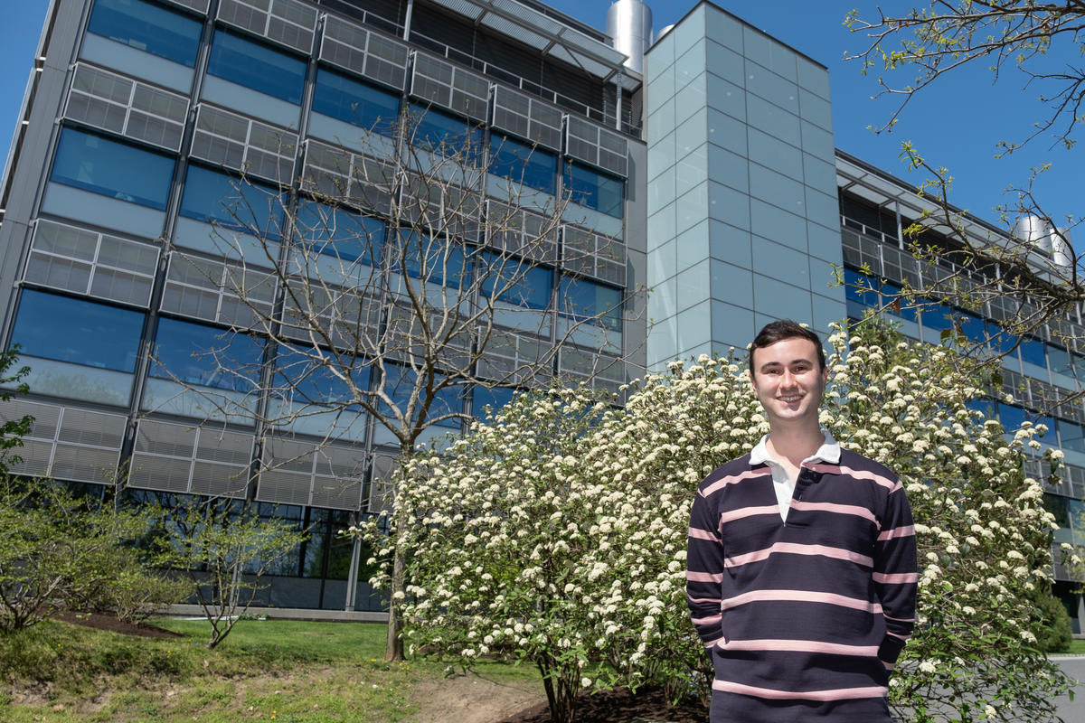Robert Kirby, a fourth-year graduate student in the Schoop Lab and lead author on the paper. 