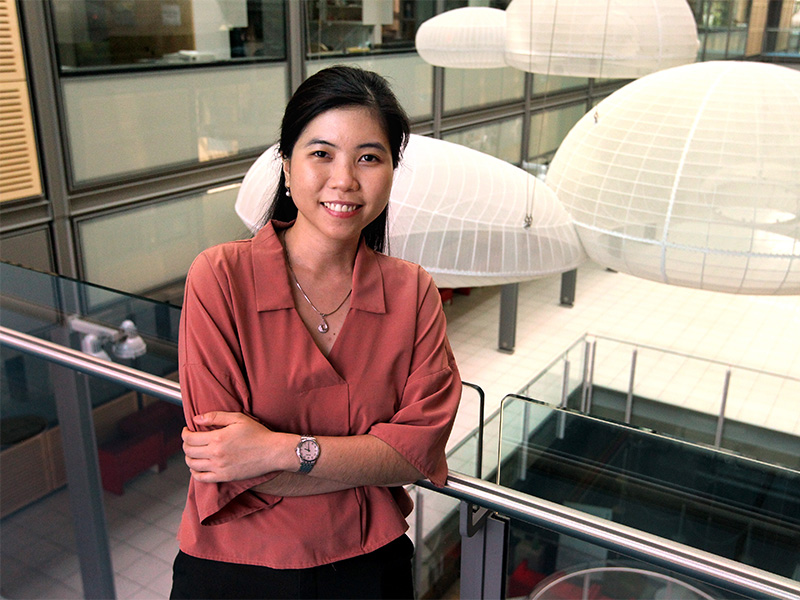 Suong (Su) Nguyen, a fourth-year graduate student in the Knowles Lab.